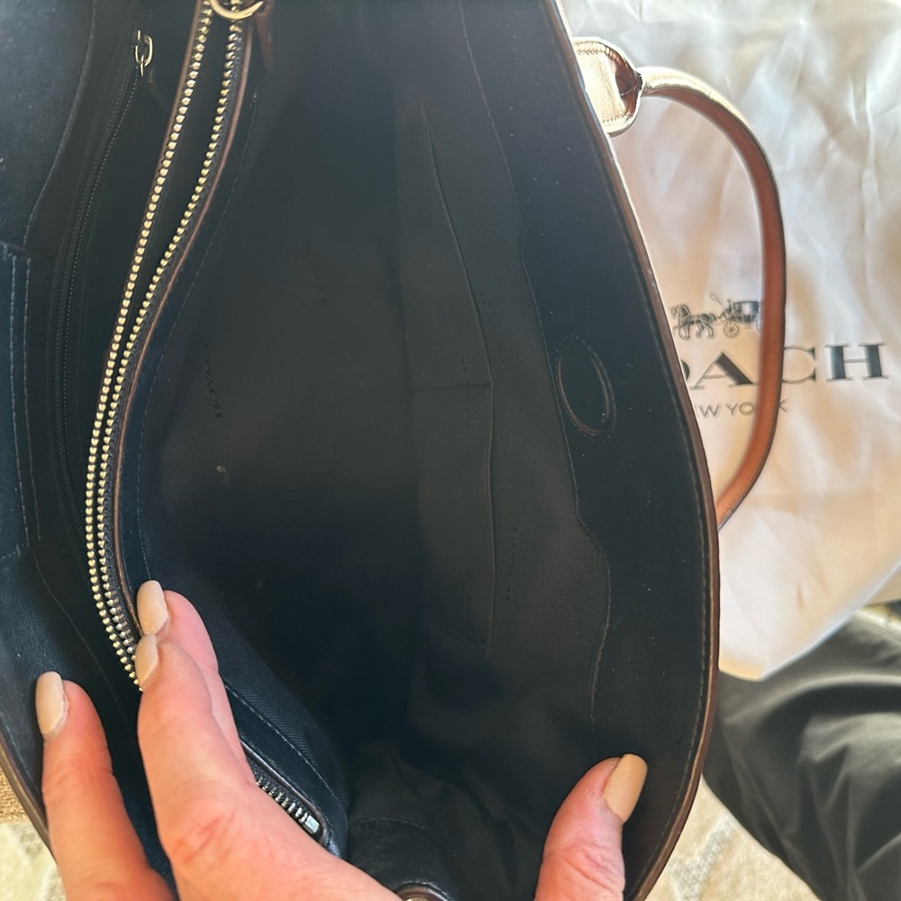 COACH Swagger Carryall Satchel tote - Picture 8 of 15